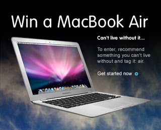 Win a Mac Book Air!