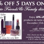 40% Off Tarte!