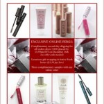 Complimentary Shipping and Samples at Fresh!
