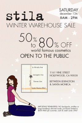 LA Readers Listen Up: Head to Stila’s Warehouse Sale!