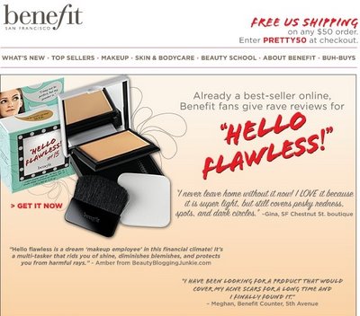 Benefit Cosmetics Quotes BBJ’s Thoughts on "Hello Flawless!"