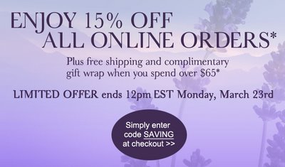 Enjoy 15% Off Online Orders at moltonbrown.com