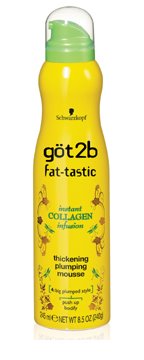 Get Fat-tastic with Got2b Fat-tastic Thickening Plumping Mousse