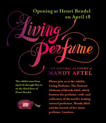 Living Perfume Event at Henri Bendel