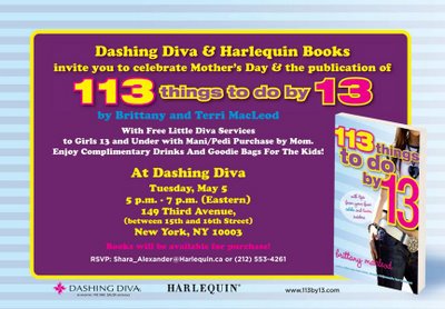 Dashing Diva Partners with Harlequin Books for an Event Tomorrow