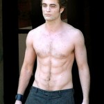 Shirtless Robert Pattinson