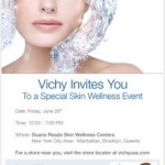 Vichy Event at Duane Reade Locations in NYC