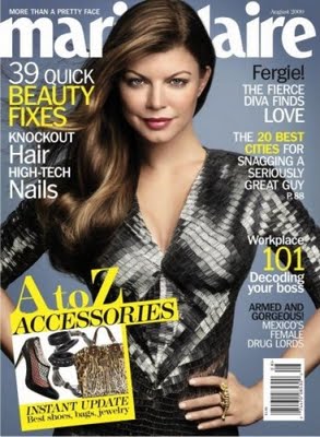 Get The Look: Fergie on the Cover of Marie Claire