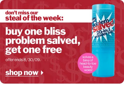 Buy One Problem Salved From Bliss, Get One Free