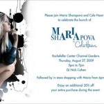 Join Maria Sharapova and Cole Haan to Celebrate the Launch of Maria Sharapova’s Collection for Cole Haan