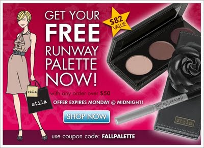 Free From Stila: 3 Eye Shadows and a Kajal Liner!