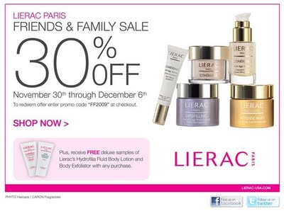 Lierac Cyber Monday Sale