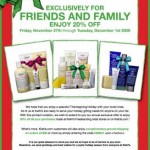 Kiehl’s Friends & Family: 20% Off