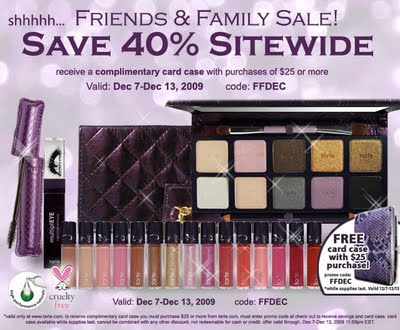 40% Off Tarte!