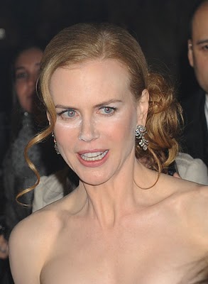 Nicole Kidman’s Powder Mishap at the Nine Premiere