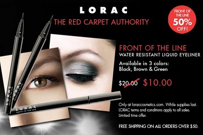 LORAC Liners Half Off