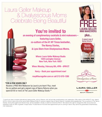 Complimentary Cocktails And Mini Makeovers With Laura Geller