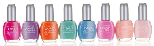 Finest Hour Week: Maybelline Express Finish 50 Second Nail Color Sweet Thing Collection