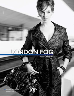 Christina Hendricks is the New Face of London Fog