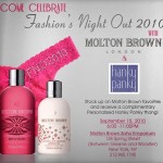 Fashion’s Night Out: Hanky Panky & Molton Brown!