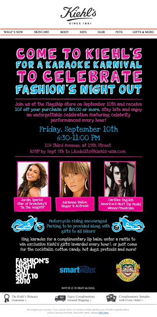 Fashion’s Night Out: Kiehl’s