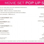 Movie Set Pop Up Shop in NYC