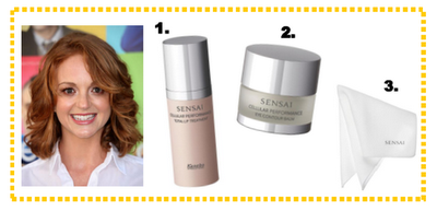 SENSAI Product Picks From ‘Glee”s Jayma Mays