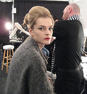 Pamella Roland Fall 2011 Backstage Beauty: China Doll Meets Holly Golightly