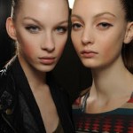 Downturned Eyes And Cheeks Backstage at Marc Jacobs