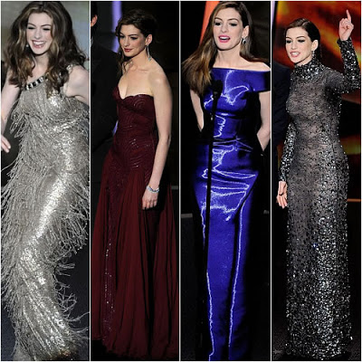 Oscars 2011 Makeup: Anne Hathaway’s Nine Looks!