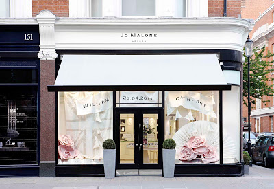 Jo Malone’s Sloane Street Boutique Celebrates ‘Wedding Window’ For Prince William And Kate Middleton