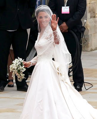 Kate Middleton Marries Prince William In A Sarah Burton For Alexander McQueen Dress