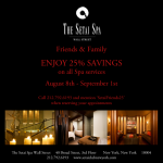 25% Off At The Setai Spa