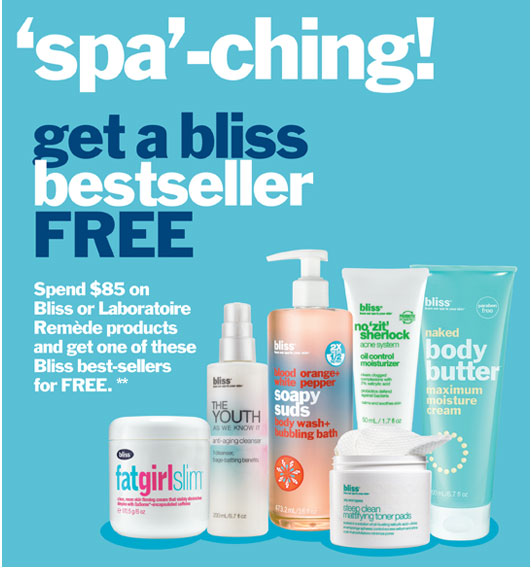Get A Free Full-size Item From Bliss