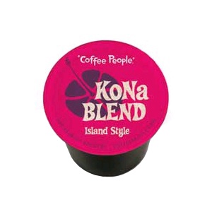 Coffee People K-Cup Kona Blend Island Style