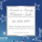 20% to 75% Off Phyto Products