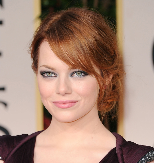 Golden Globes 2012 Get The Look: Emma Stone’s Hairstyle