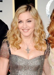 Golden Globes 2012 Hairstyle: Madonna