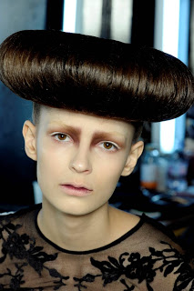 Breakfast Pastry Hair At McQ At London Fashion Week