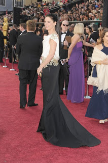 2012 Oscars Beauty: Sandra Bullock’s Ponytail Hairstyle