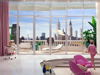 Barbara Novak’s Penthouse Apartment in "Down With Love"