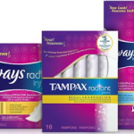 New: Tampax Radiant + A Giveaway