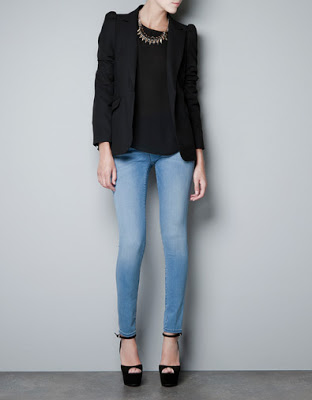 BOUGHT: Zara Blazer With Shoulder Detailing