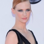 January Jones’ Makeup, Hairstyle & Hair Color: 2012 Emmys