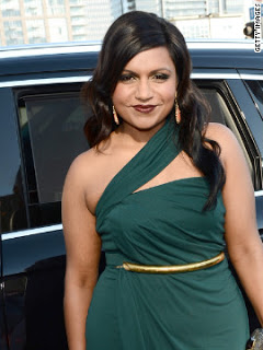 Mindy Kaling’s Hairstyle & Makeup: 2012 Emmys