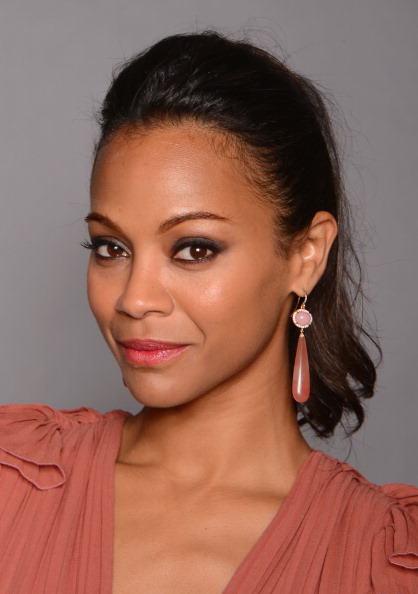 Zoe Saldana’s Makeup Look At The 2012 ALMA Awards