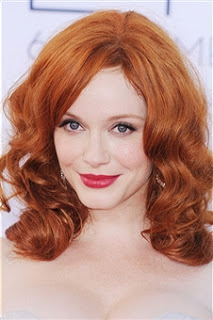 Christina Hendricks’ Hairstyle: 2012 Emmys