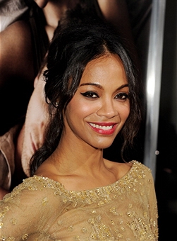 Get The Look: Zoe Saldana’s Hairstyle At ‘The Words’ Premiere