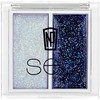 Silver glitter makeup