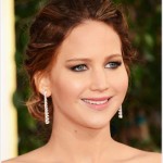 Jennifer Lawrence: Golden Globes Hairstyle